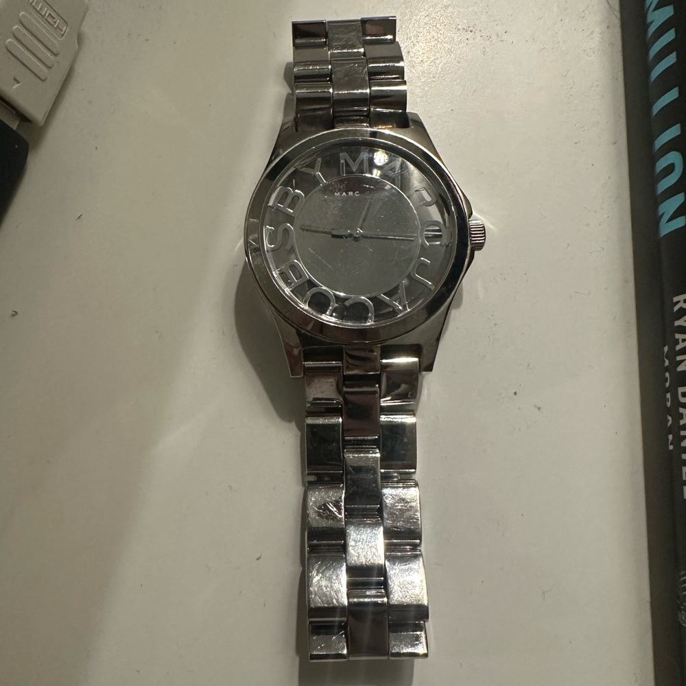 Marc Jacobs Silver Watch